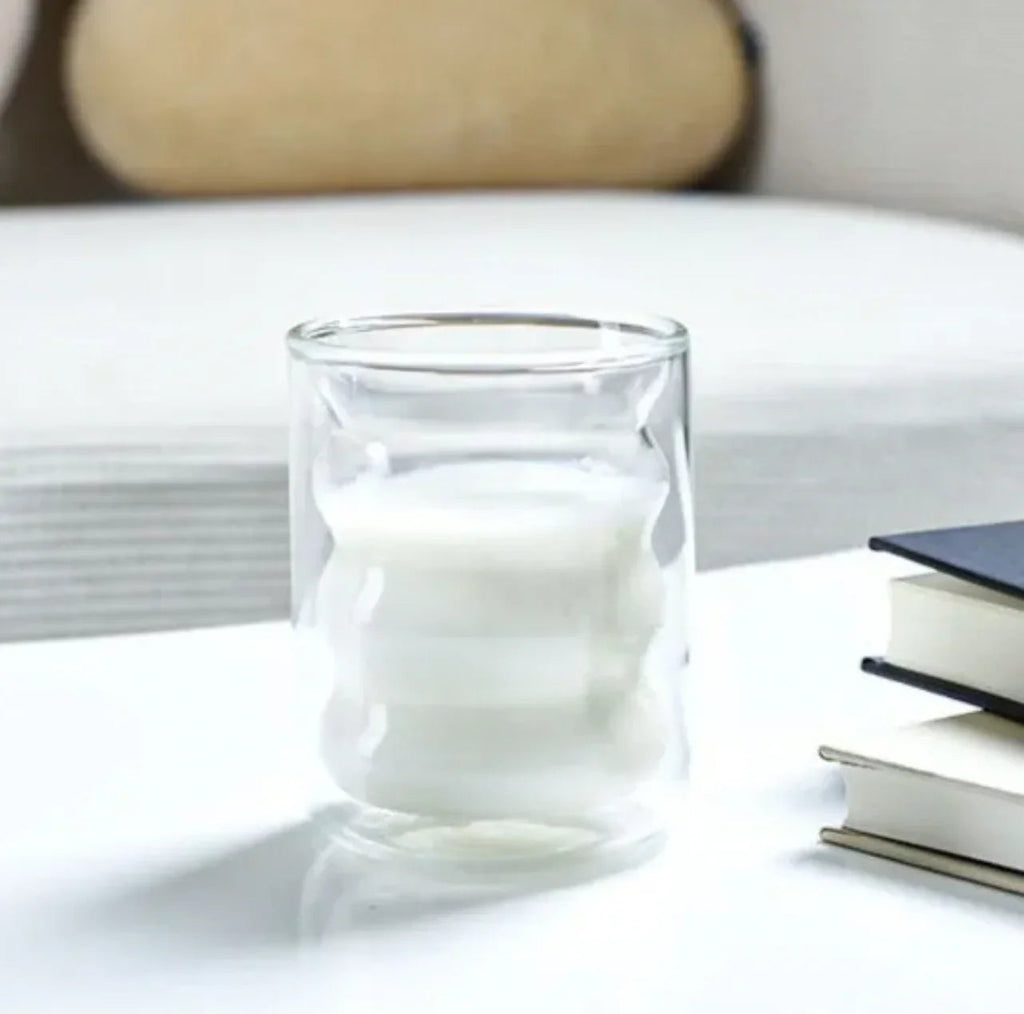 Quarrycliff Double Glass Cup