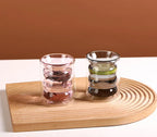 Quarrycliff Double Glass Cup