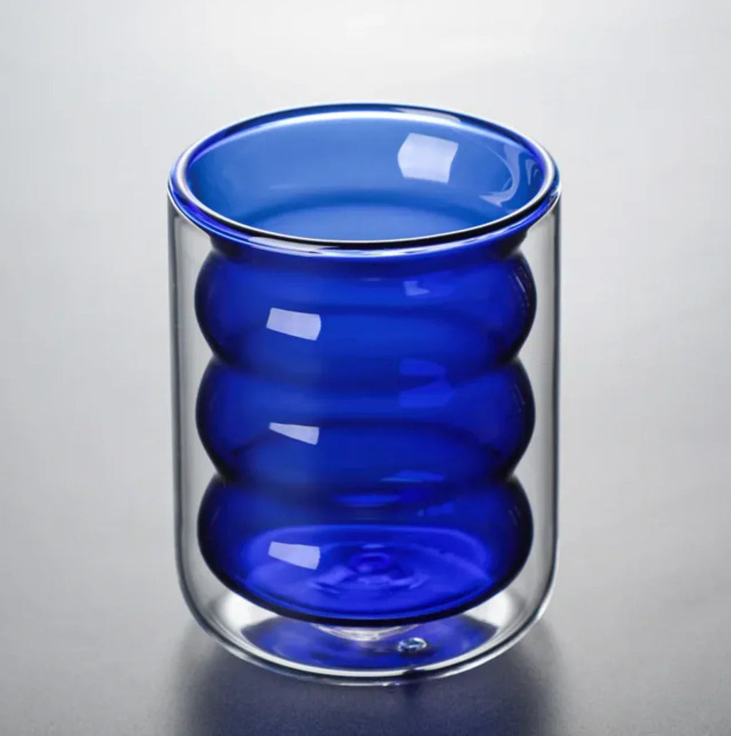 Quarrycliff Double Glass Cup