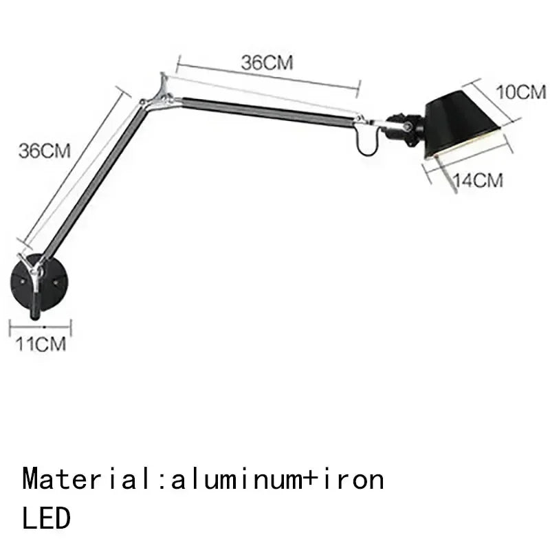 Quinruna Adjustable Wall Light