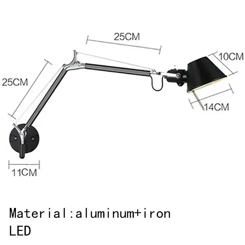 Quinruna Adjustable Wall Light