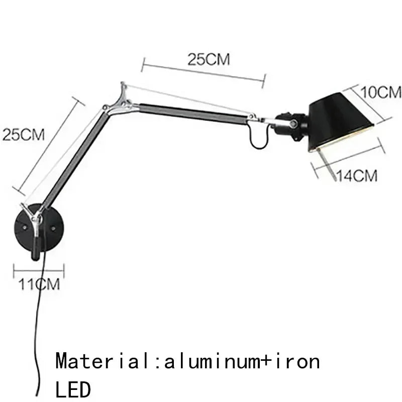Quinruna Adjustable Wall Light
