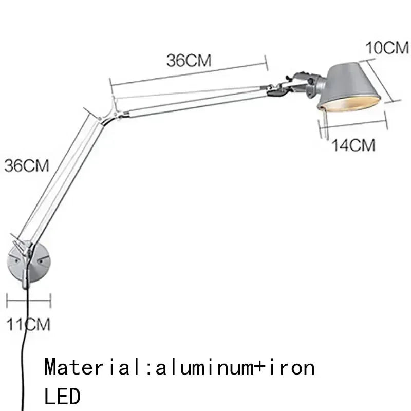 Quinruna Adjustable Wall Light