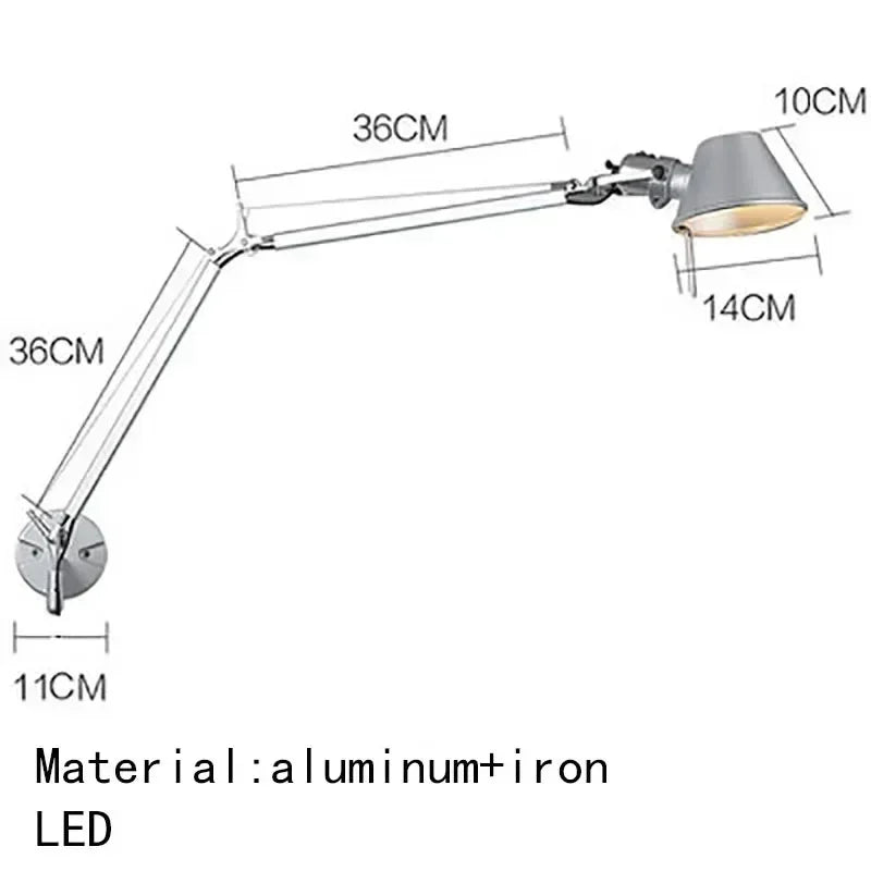 Quinruna Adjustable Wall Light