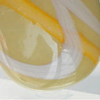 Quinruna Striped Glass Vase