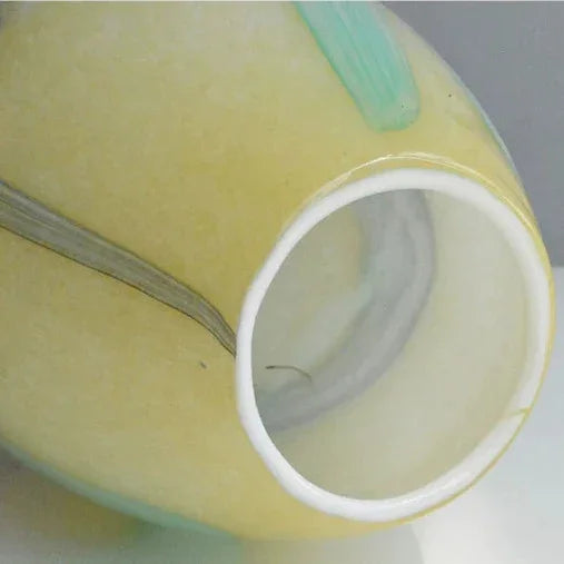 Quinruna Striped Glass Vase