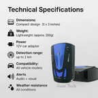 Radar Detector UK – Flash Speed Camera Detector for Driving, view 2