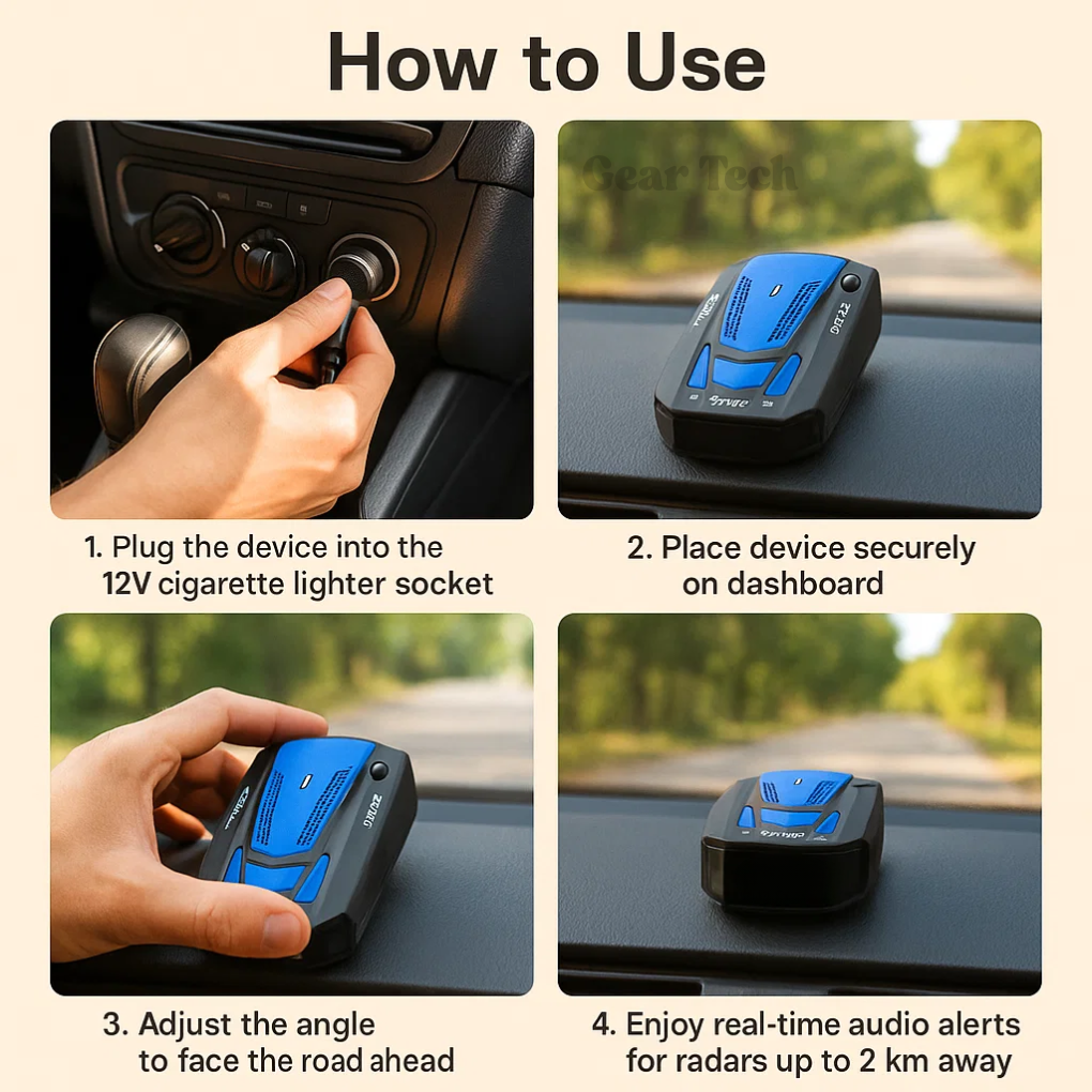 Radar Detector UK – Flash Speed Camera Detector for Driving, view 7
