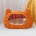 Rattan Cat Cave | High & Bury