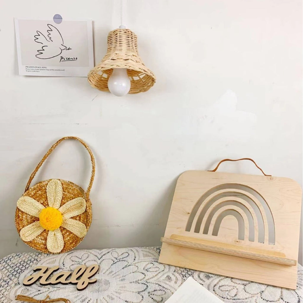 Rattan Hanging Lamp | High & Bury