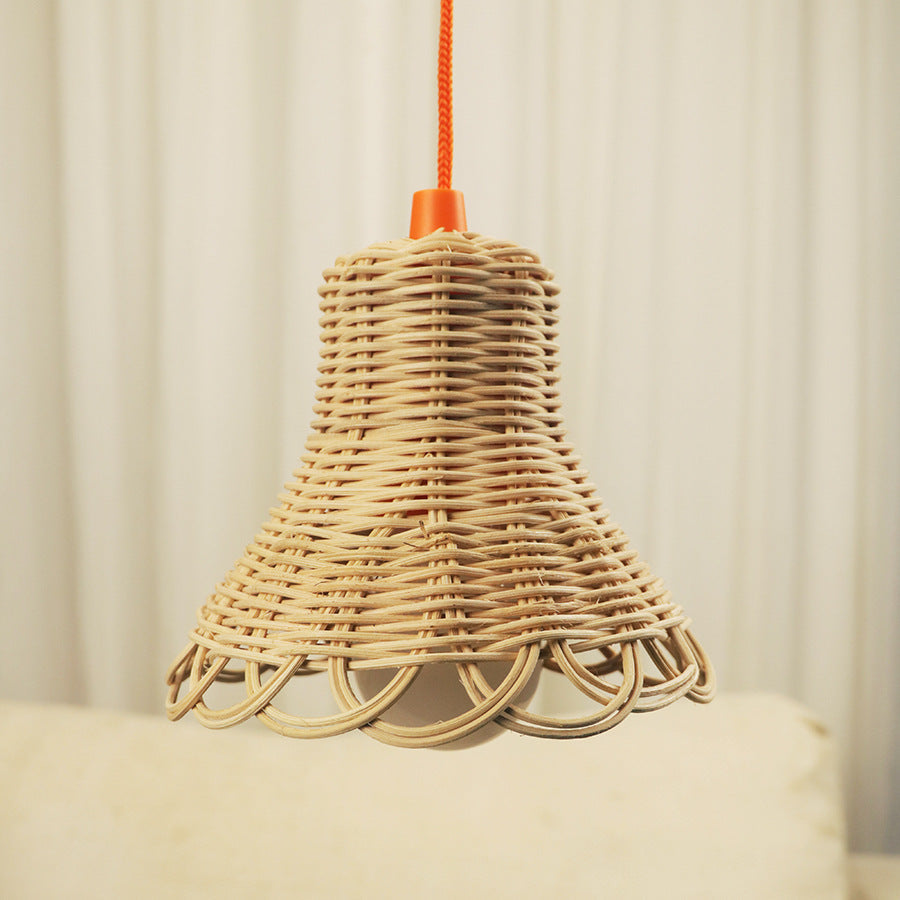 Rattan Hanging Lamp | High & Bury