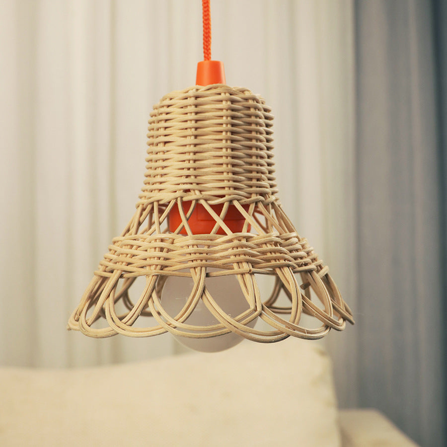 Rattan Hanging Lamp | High & Bury