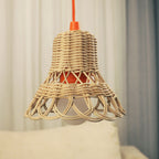 Rattan Hanging Lamp | High & Bury