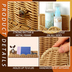 Rattan Step Shelf | High & Bury