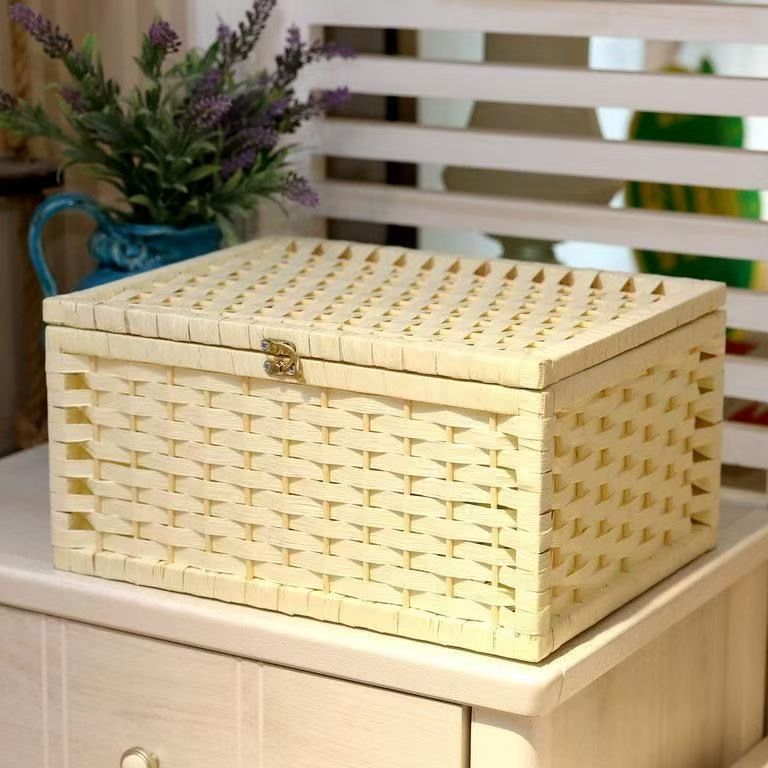 Rattan Storage Box | High & Bury