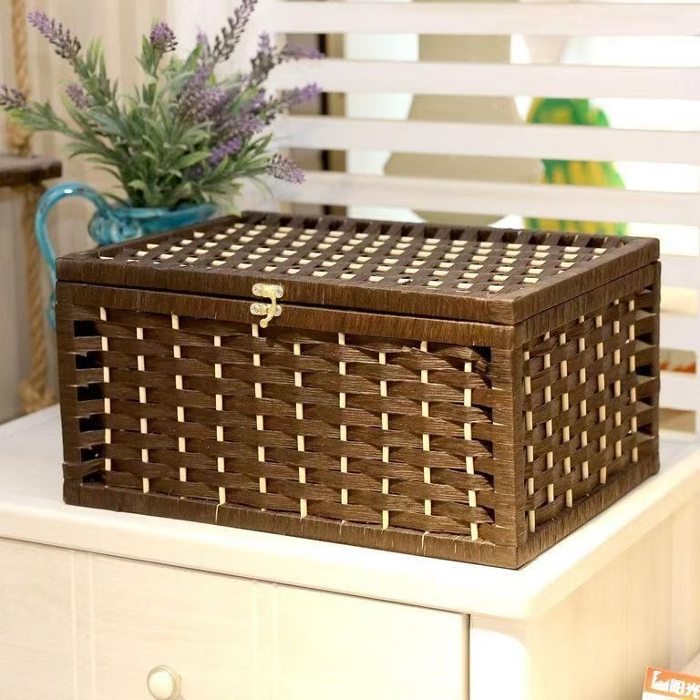 Rattan Storage Box | High & Bury