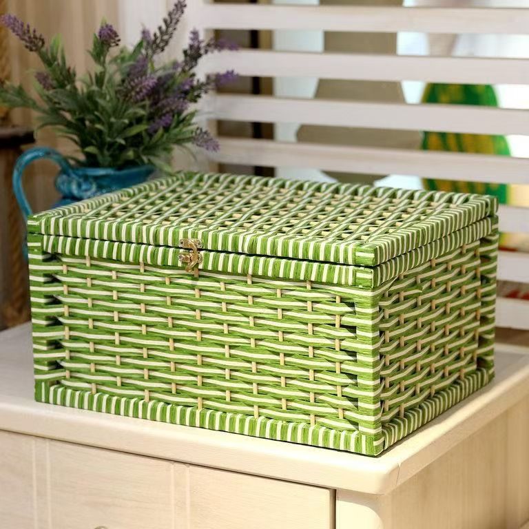 Rattan Storage Box | High & Bury