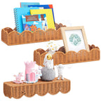 Rattan Wall Shelf | High & Bury