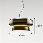 Rauches Glass Mushroom Pendant Lamp | High & Bury