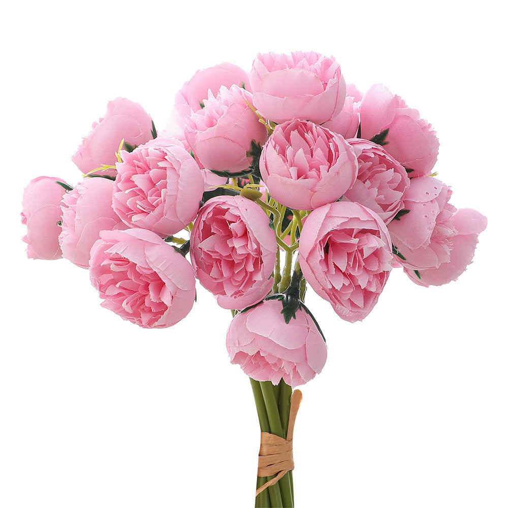 Realistic Artificial Peony Bouquet | High & Bury