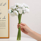 Realistic Artificial Peony Bouquet | High & Bury