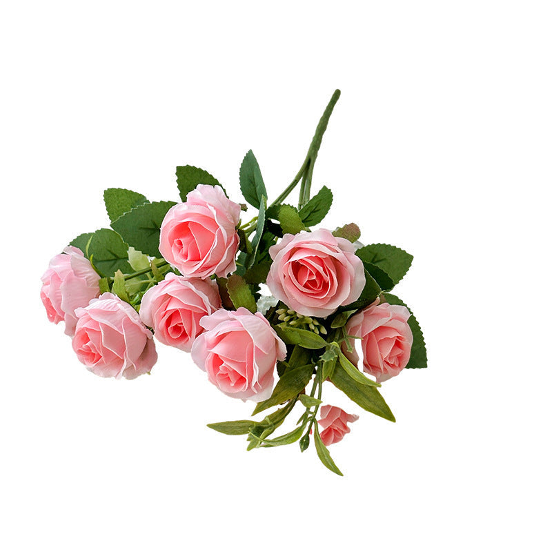Realistic Artificial Rose Bouquet | High & Bury