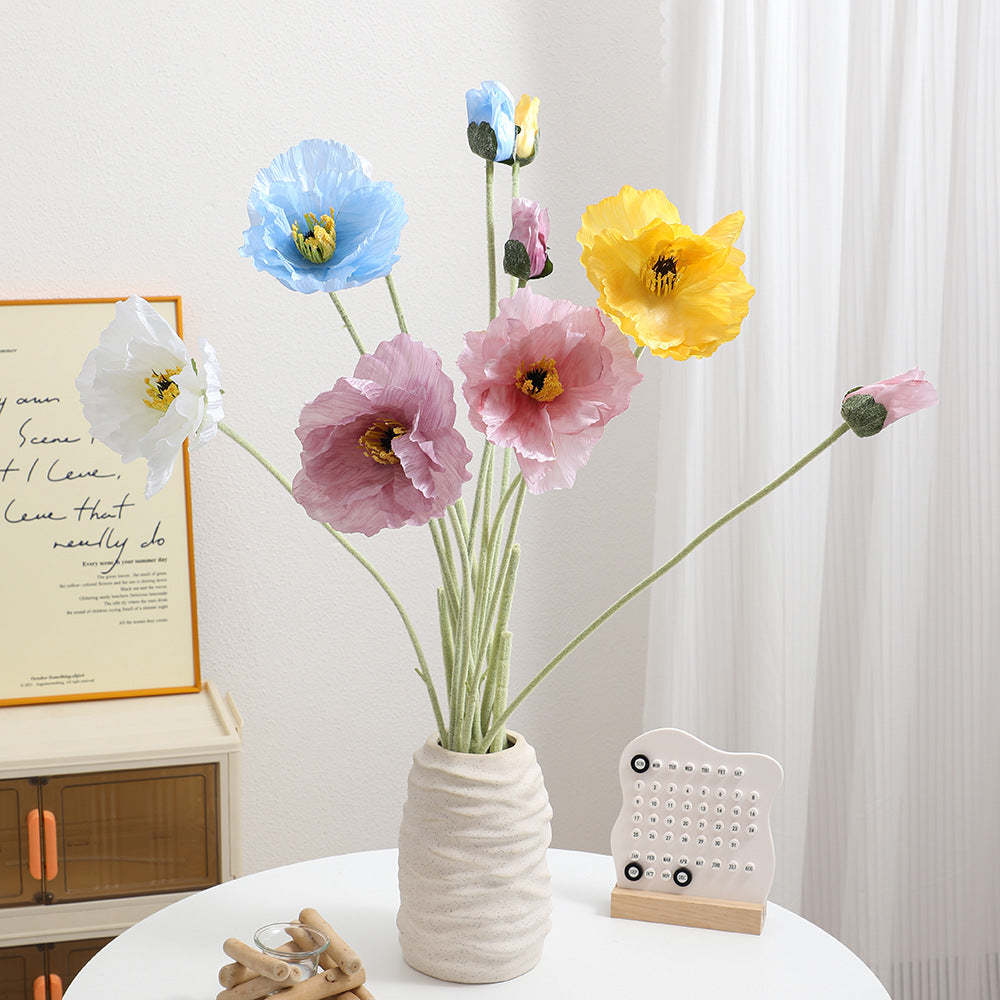 Realistic Artistic Poppy Flower | High & Bury