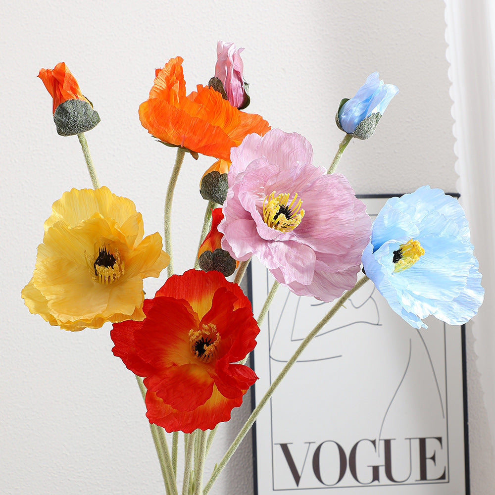 Realistic Artistic Poppy Flower | High & Bury