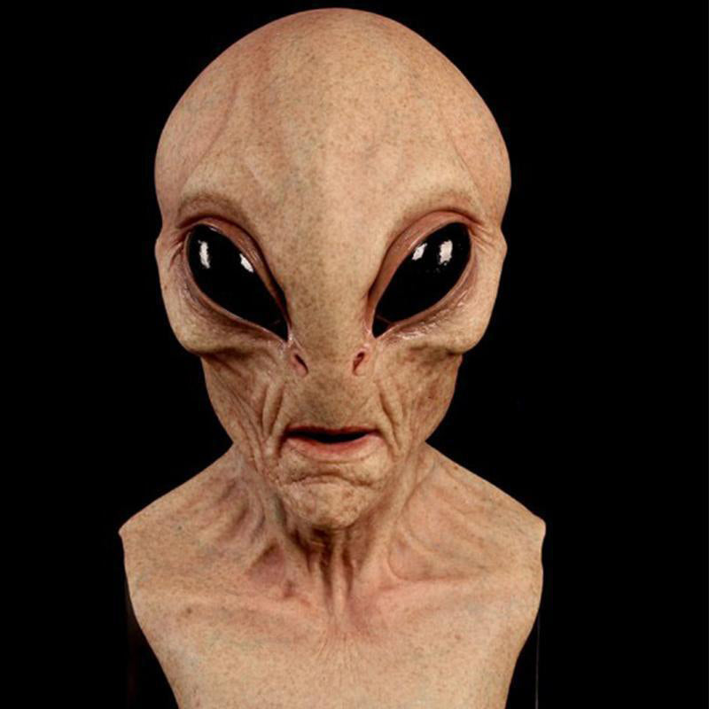 Realistic Full-Face Latex Mask, Elderly Man with Facial Hair, for Cosplay, view 19