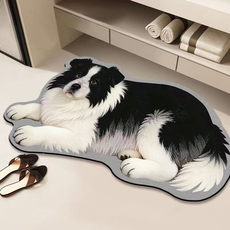 Realistic Lion Cub Shaped Floor Mat | High & Bury
