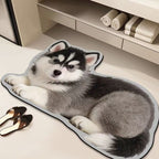 Realistic Lion Cub Shaped Floor Mat | High & Bury