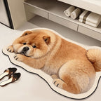 Realistic Lion Cub Shaped Floor Mat | High & Bury