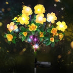 Realistic Silk Camellia Bouquet with Lifelike Leaves and Flexible Stem | High & Bury