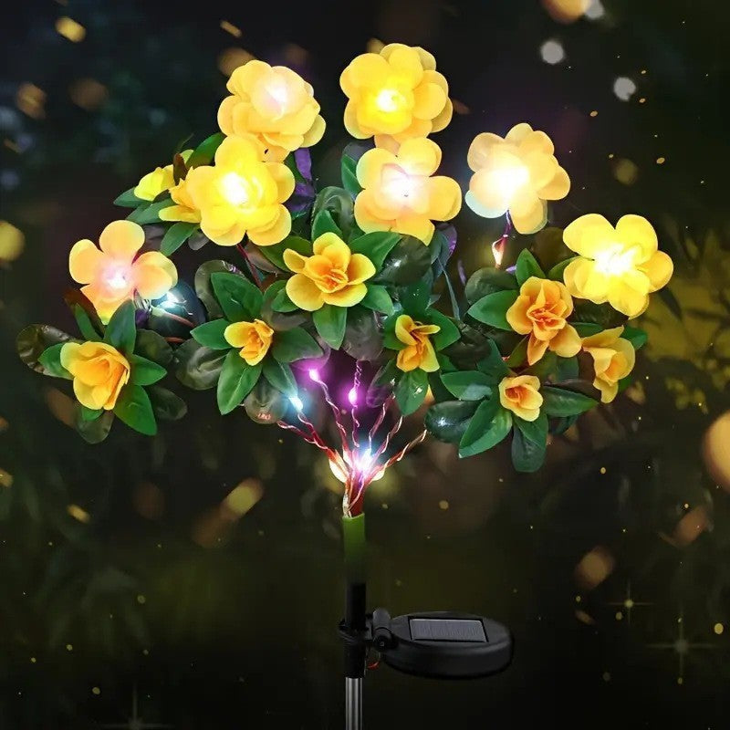 Realistic Silk Camellia Bouquet with Lifelike Leaves and Flexible Stem | High & Bury