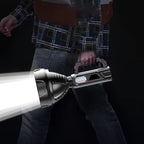 Rechargeable Handheld LED Spotlight Torch, 8000mAh, ABS, 90 × 210mm, view 3