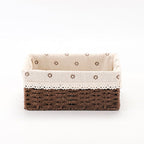 Rectangular Woven Storage Baskets | High & Bury