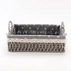 Rectangular Woven Storage Baskets | High & Bury