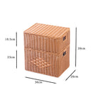 Rectangular Woven Storage Box | High & Bury