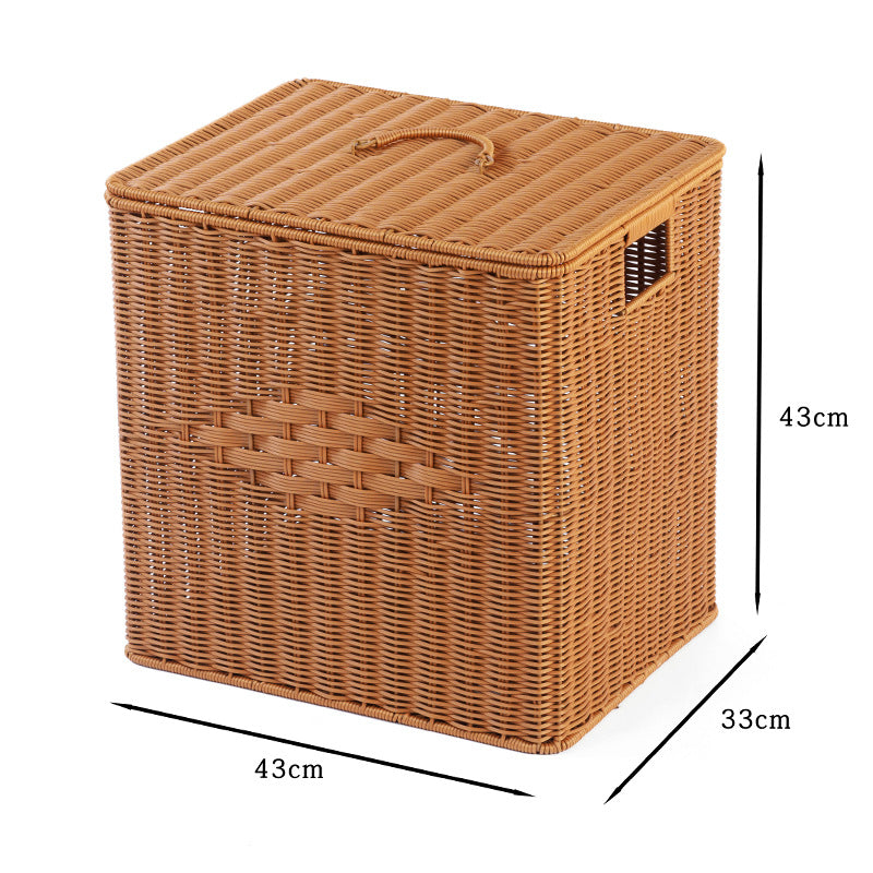 Rectangular Woven Storage Box | High & Bury