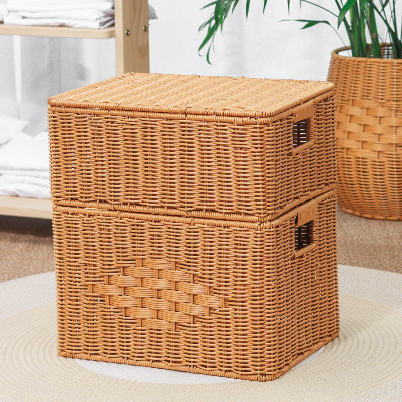 Rectangular Woven Storage Box | High & Bury