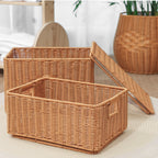 Rectangular Woven Storage Box | High & Bury