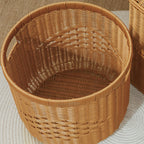 Rectangular Woven Storage Box | High & Bury