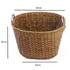 Rectangular Woven Storage Box | High & Bury