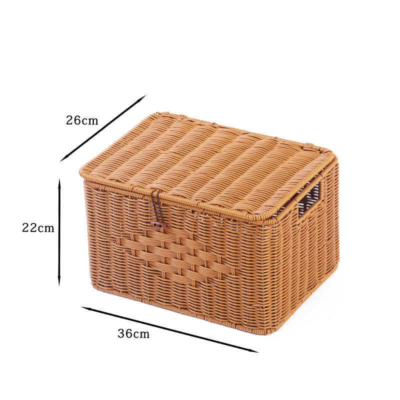 Rectangular Woven Storage Box | High & Bury