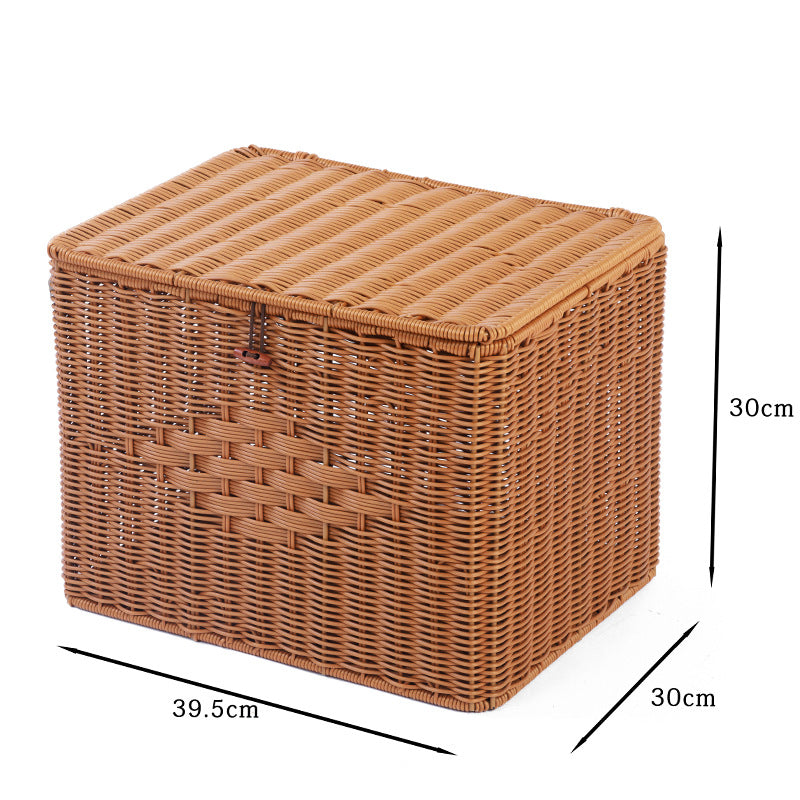 Rectangular Woven Storage Box | High & Bury