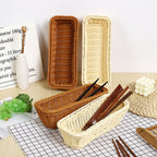 Rectangular Woven Storage Tray | High & Bury