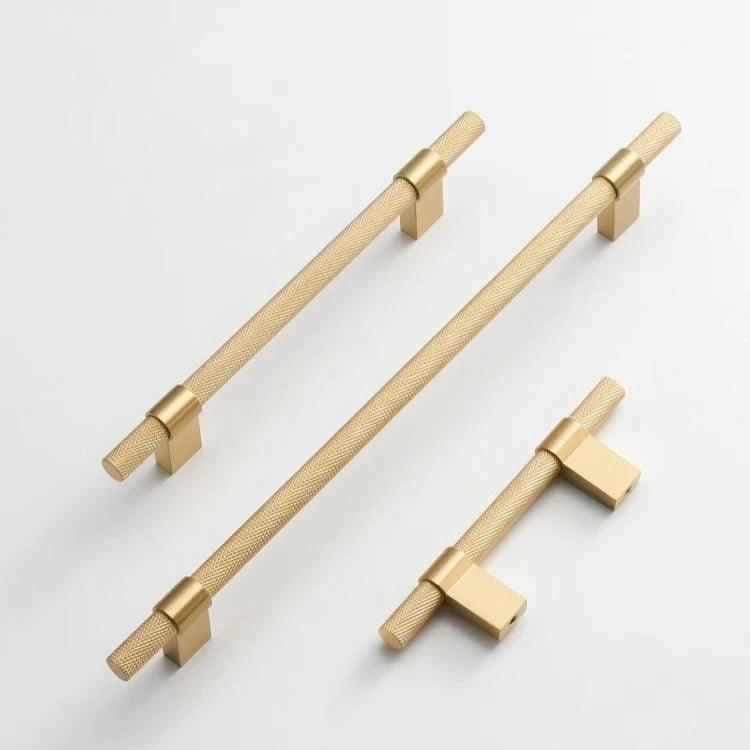 Reedmont Brass Knurled T-Bar Handle