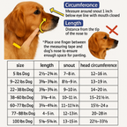Reflective Dog Muzzle, Breathable Plastic with Adjustable Strap, view 3