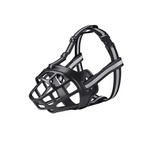Reflective Dog Muzzle, Breathable Plastic with Adjustable Strap, view 4