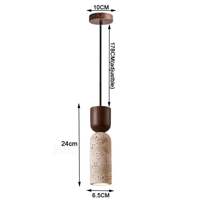 Relbina Travertine Pendant Lamp